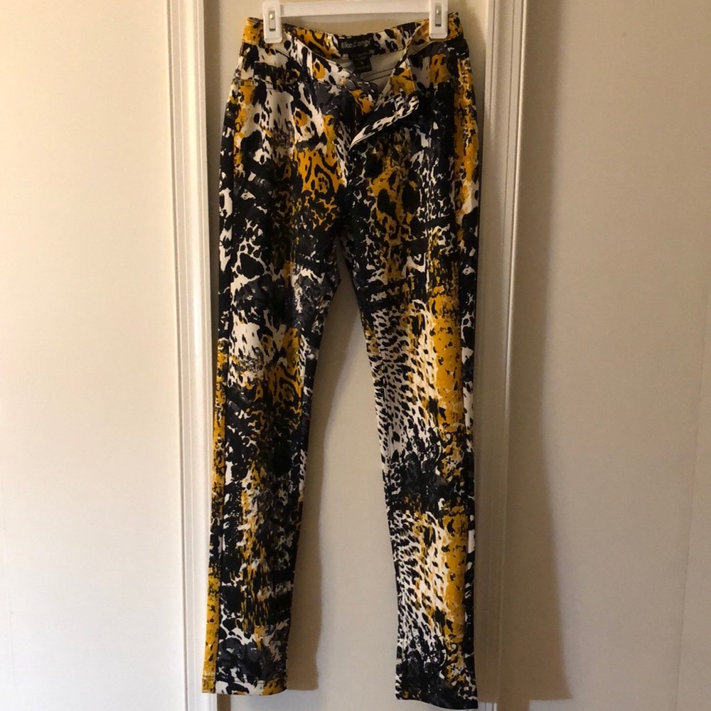 Tiger print pants
